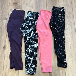 Lot - Old Navy High-Rise Powersoft 7/8 Leggings with Pockets
